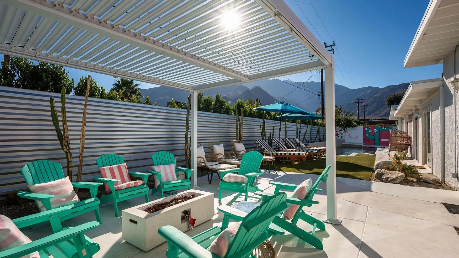 Villa 5Br Pool Mountain View Bbq Palm Springs