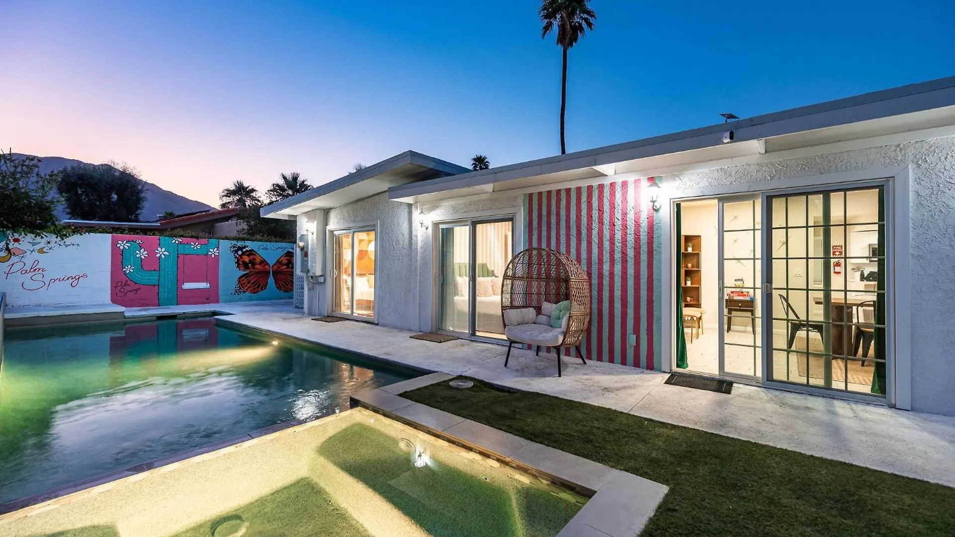 Сasa de vacaciones Villa 5Br Pool Mountain View Bbq Palm Springs Estados Unidos