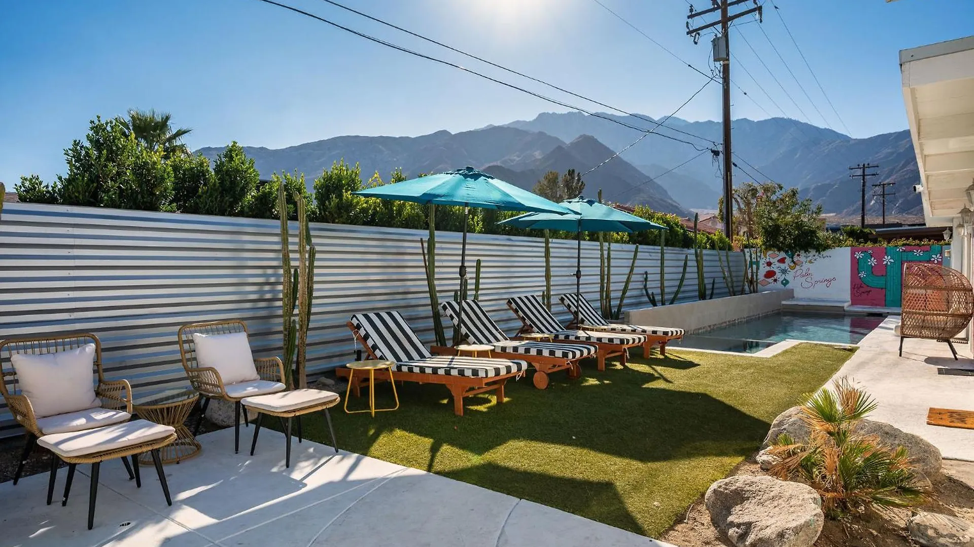 Villa 5Br Pool Mountain View Bbq Palm Springs